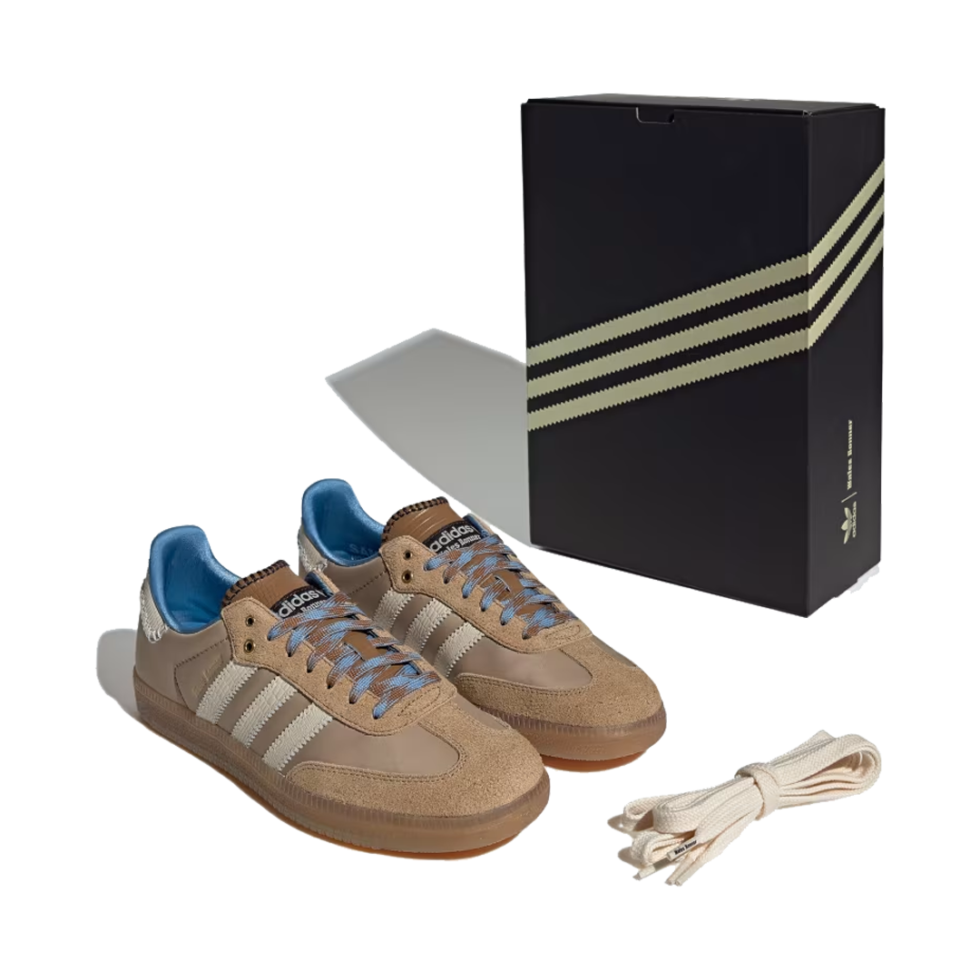 adidas x Wales Bonner Samba Nylon 'Desert White' IH3261 - Image 5