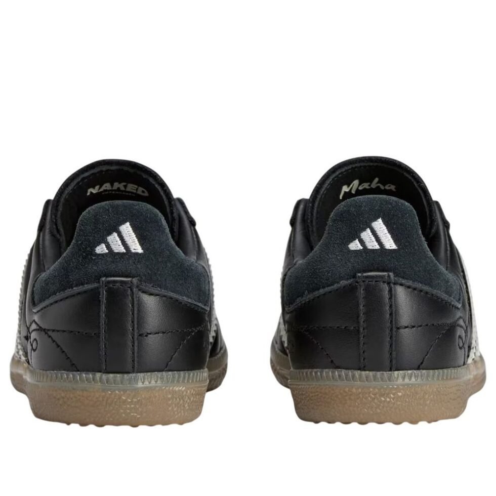(PS) adidas x Naked Maha Samba Millenium 'Core Black' IH3568 - Image 5