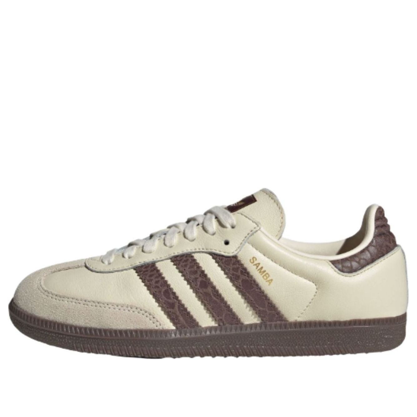 (WMNS) adidas Samba OG 'Cream Earth Strata Maroon' IH3980