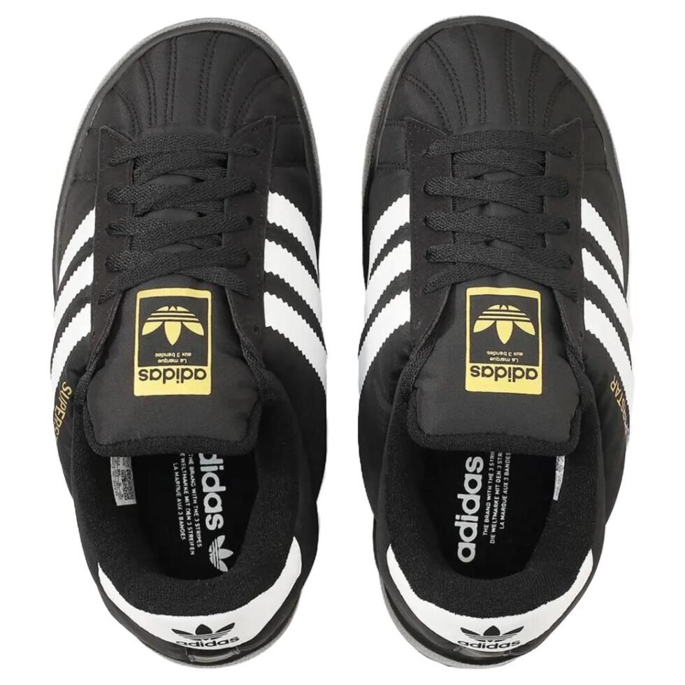(WMNS) adidas Superstar Home 'Core Black' IH5502 - Image 4