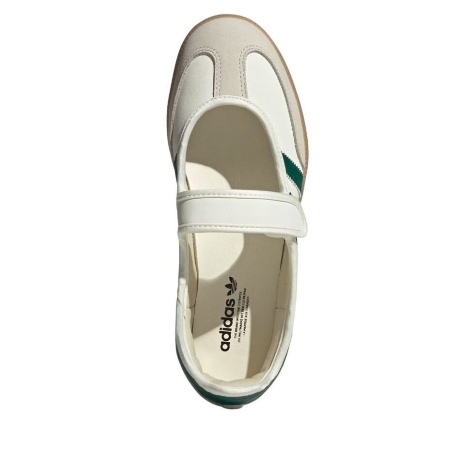 (WMNS) adidas Samba Jane 'Off White Collegiate Green' IH6485 - Image 2