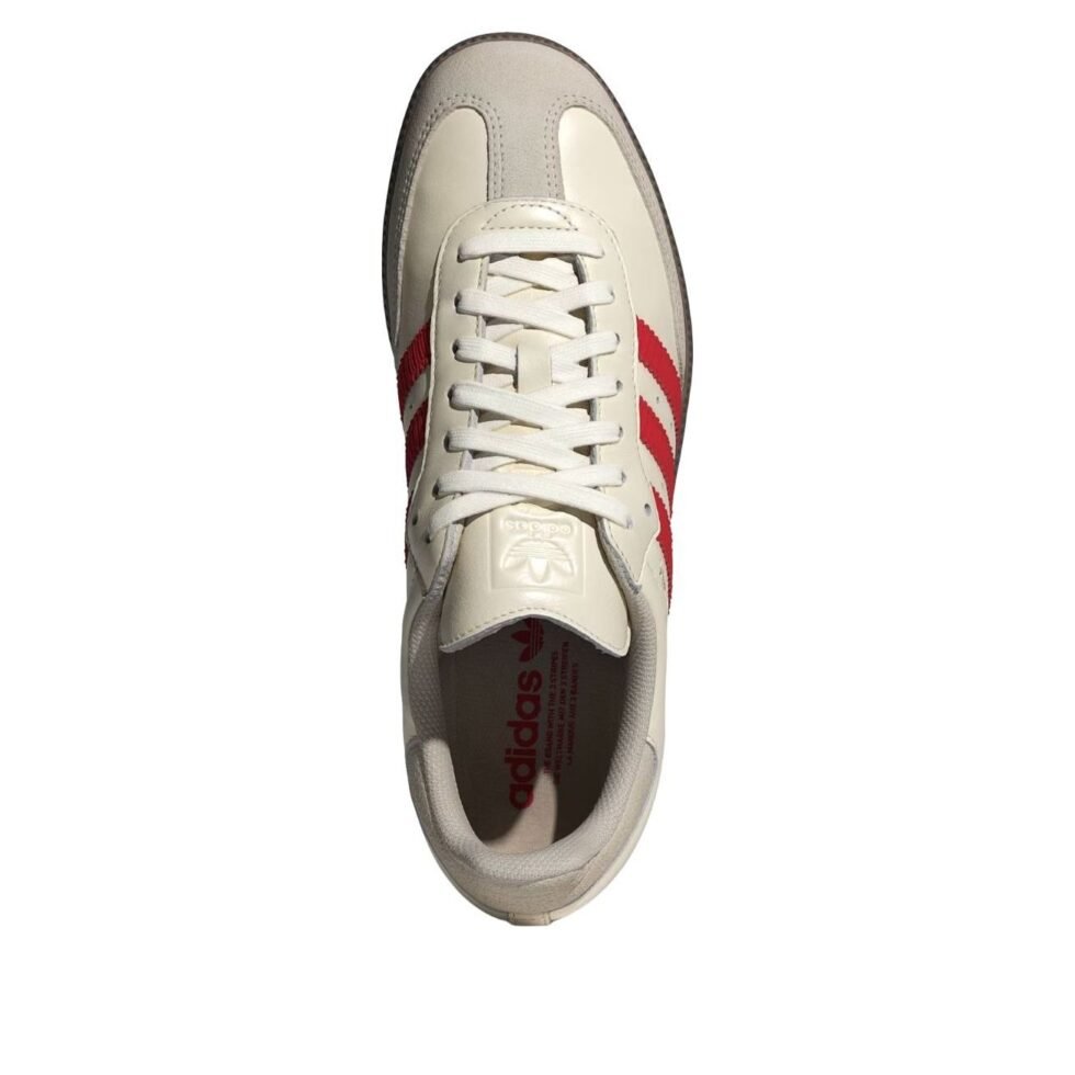 adidas Samba OG 'Off White Better Scarlet Gum' IH6815 - Image 2