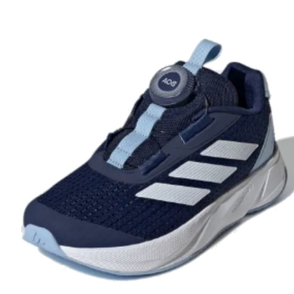 (GS) adidas Duramo SL 'Blue White' IH7521 - Image 2