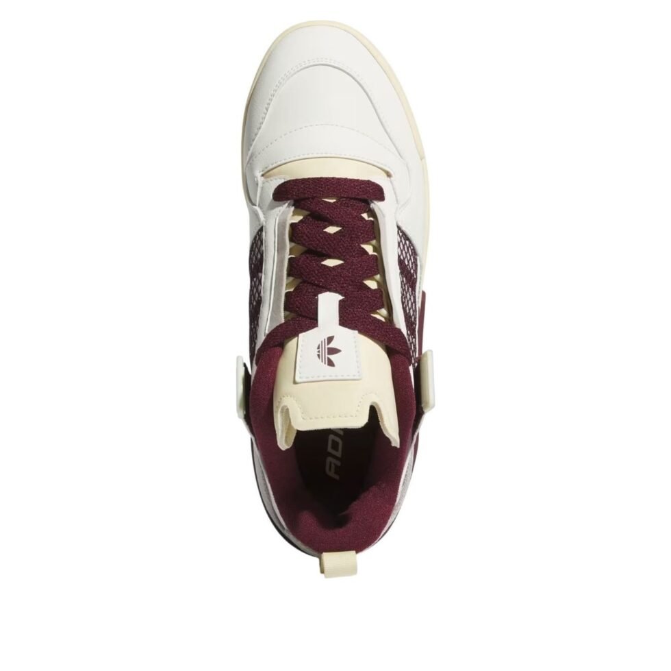 adidas Forum Mod Low 'Ivory Off White Maroon' IH7805 - Image 3
