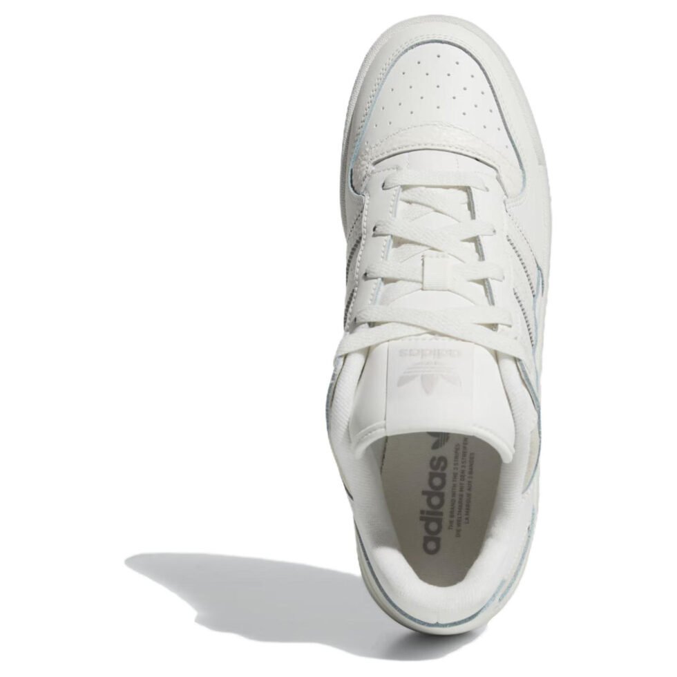 adidas Forum Low CL 'White Grey' IH7828 - Image 5