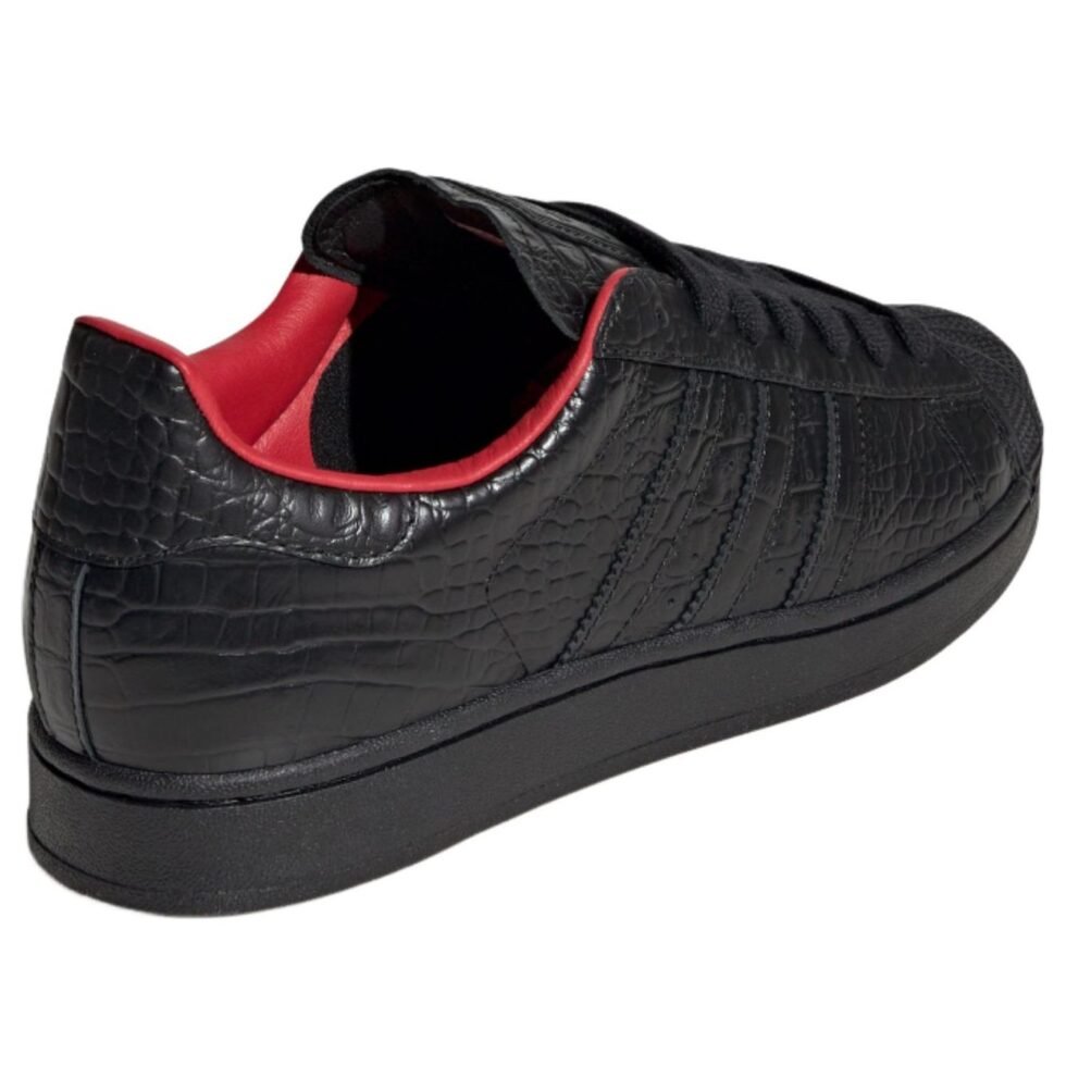 adidas SUPERSTAR II 'Croc Black' IH9310 - Image 3