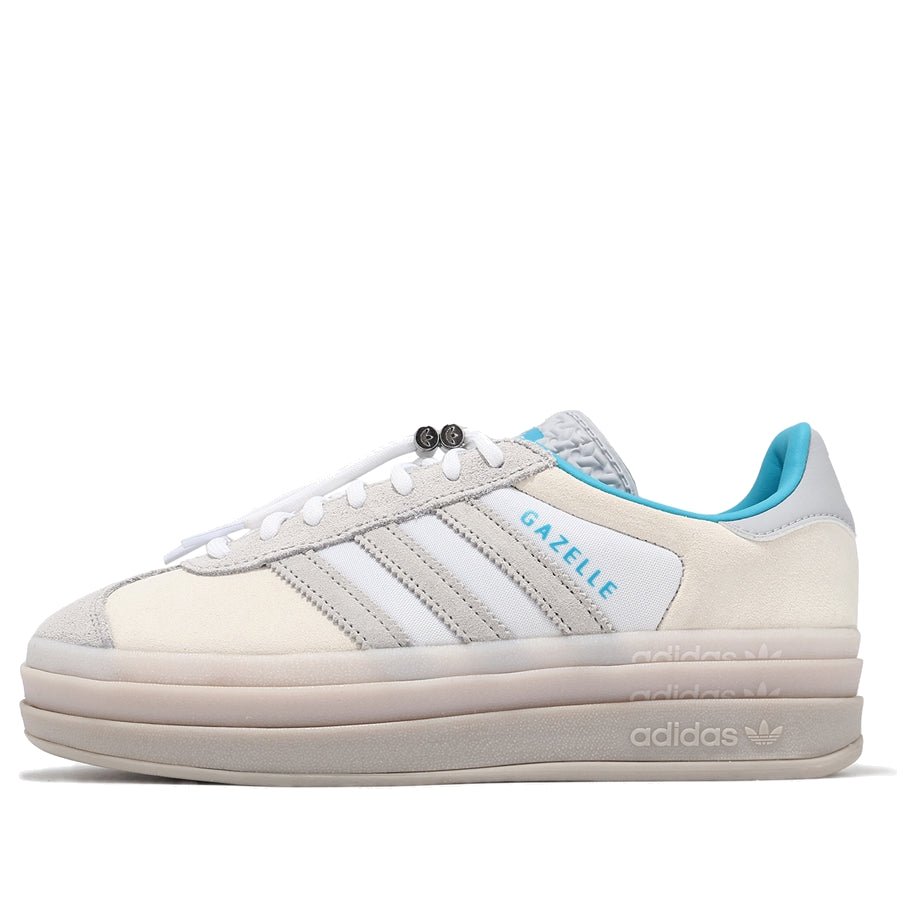 (WMNS) adidas x Ordinary People Gazelle Bold 'Cloud White Light Blue' IH9992