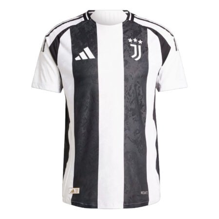 adidas Juventus 24/25 Home Authentic Football Asia Sizing 'White Black' IT6056