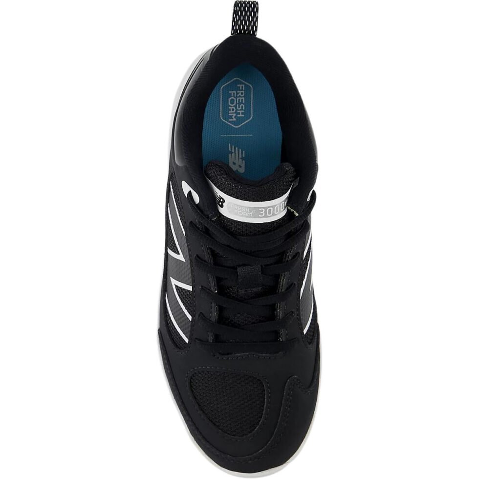 (GS) New Balance Fresh Foam 3000 v7 'Black White' J3000BK7 - Image 3