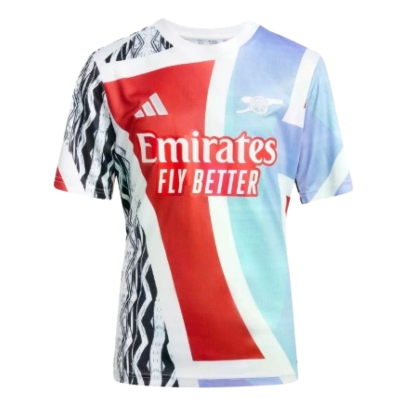 (GS) adidas Arsenal 24/25 Pre-Match Asia Sizing 'Red Blue White' JE7565