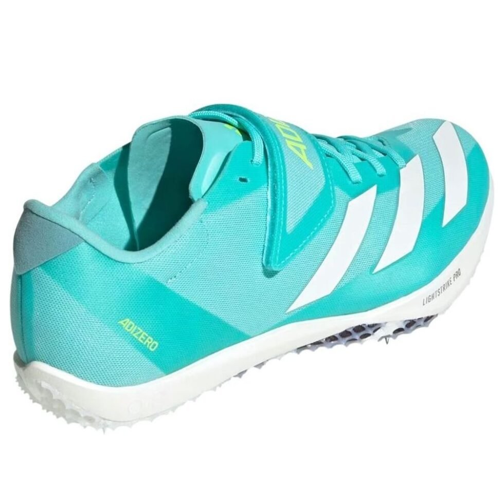 adidas Adizero HJ Track And Field 'Flash Aqua Zero Metalic Lucid Lemon' JH5230 - Image 5