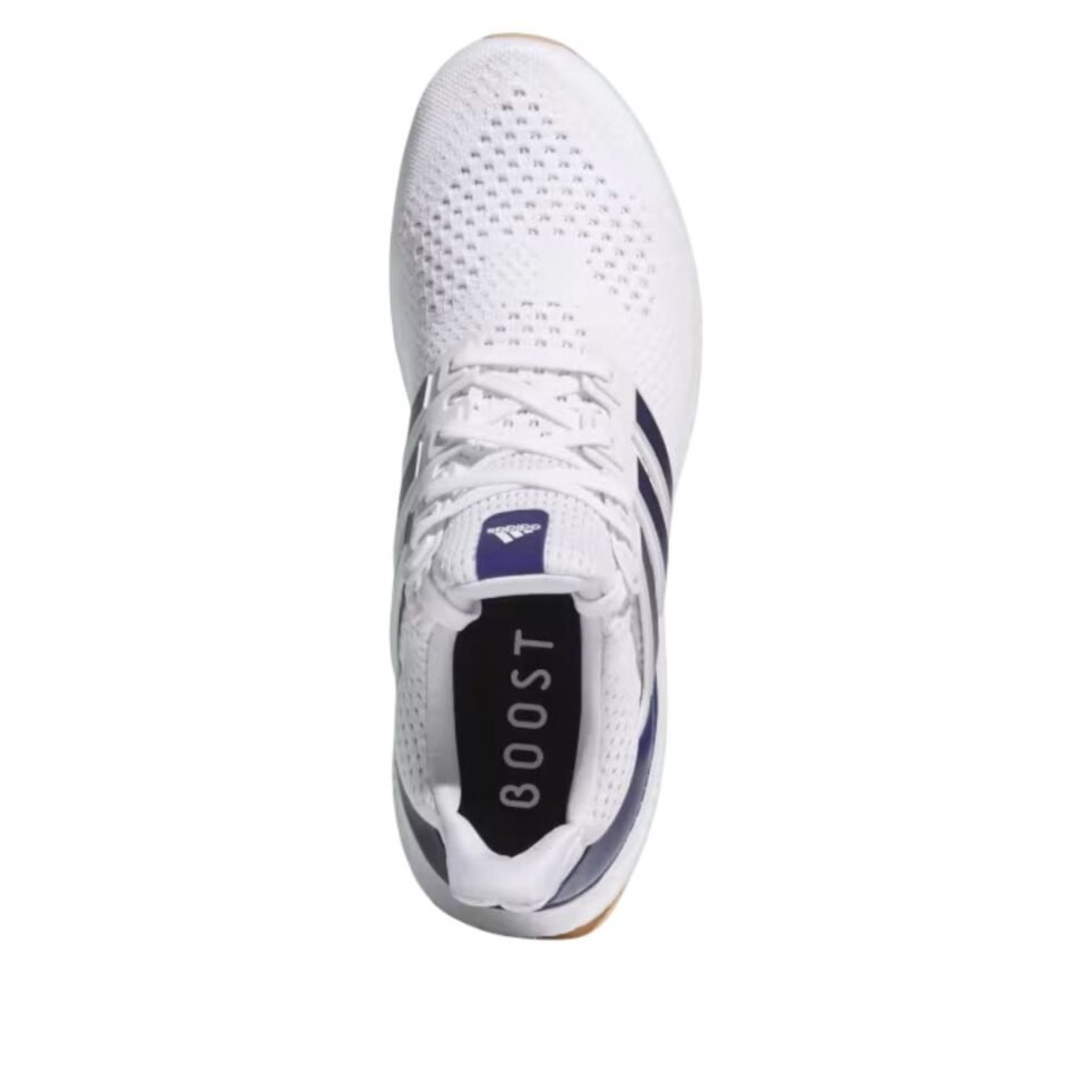 adidas Ultra Boost 1.0 'Cloud White Dark Blue Gum' JH9183 - Image 3