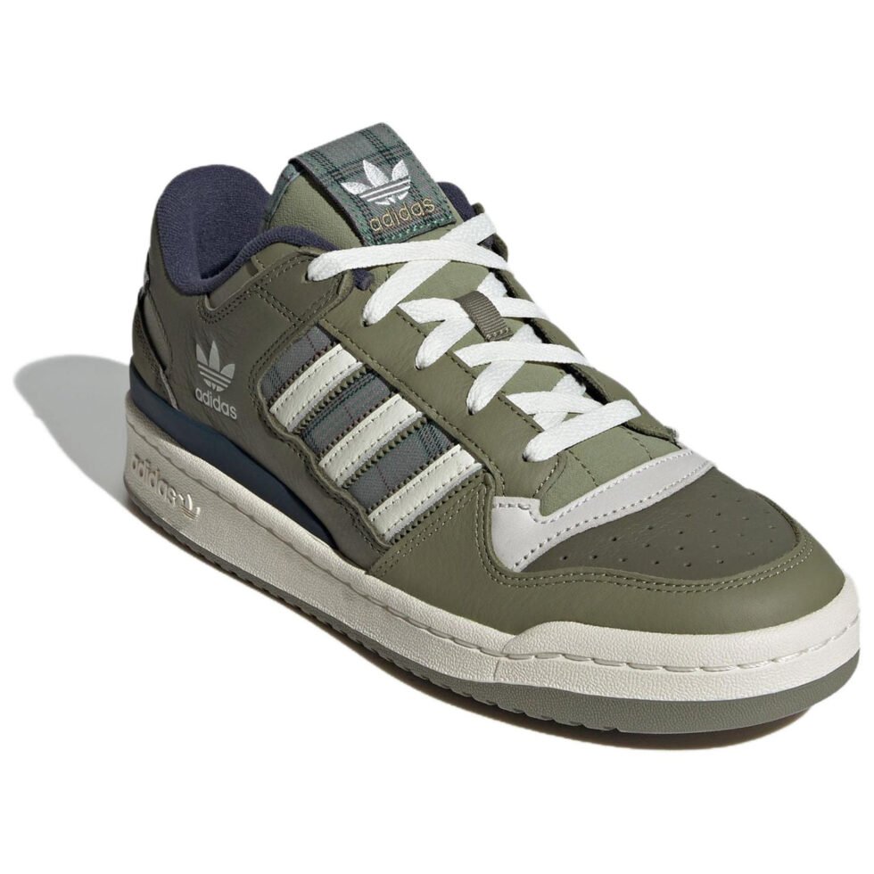 adidas Forum Low CL 'Olive Navy' JH9596 - Image 3