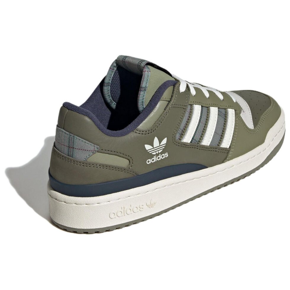 adidas Forum Low CL 'Olive Navy' JH9596 - Image 4