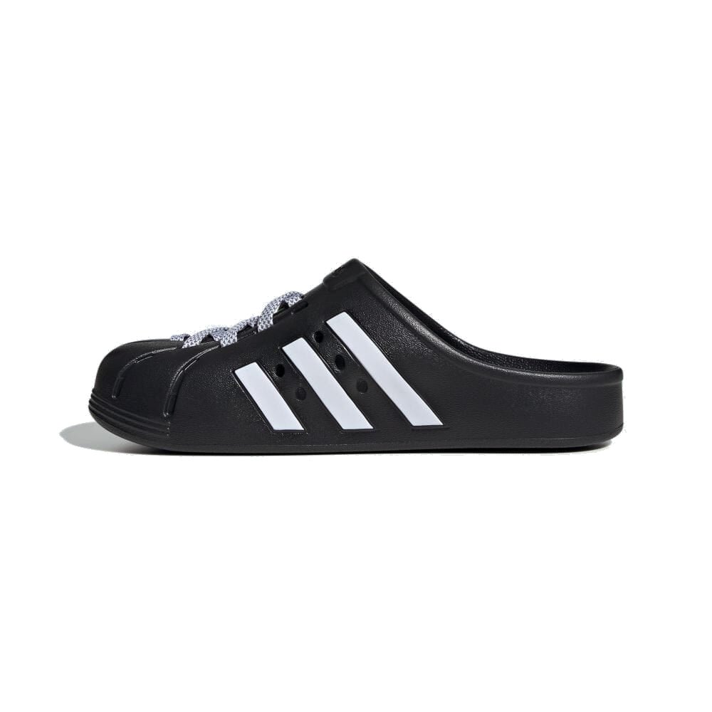 adidas Adilette Clogs Asia Sizing 'Black White' JH9848