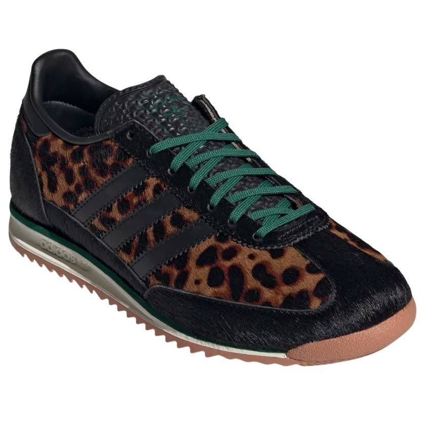 (WMNS) adidas SL 72 'Core Black Leopard' JI0187 - Image 3