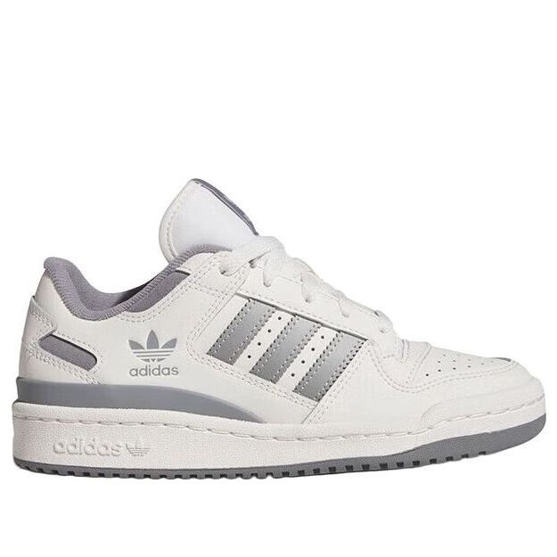 (GS) adidas Forum Low CL 'Cloud White Grey Three Grey Two' JI0405 - Image 2