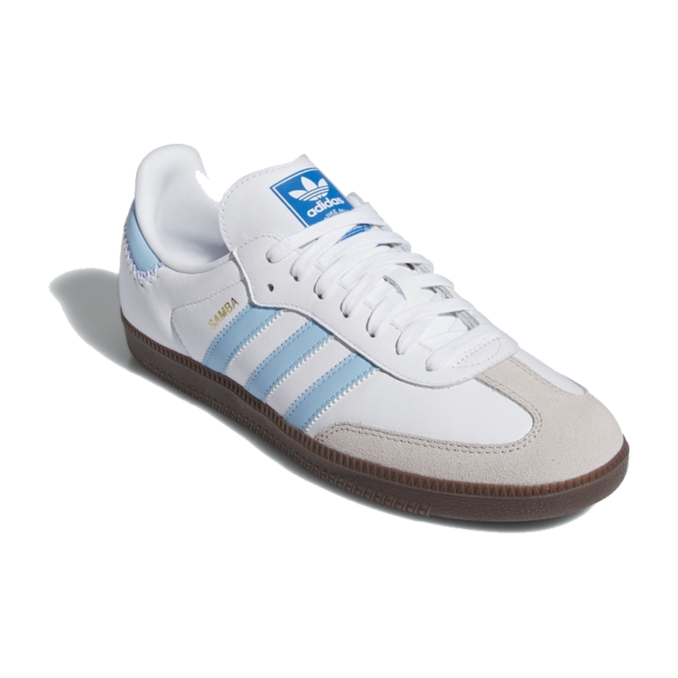 adidas Samba OG 'Cloud White Light Blue' JI2003 - Image 2