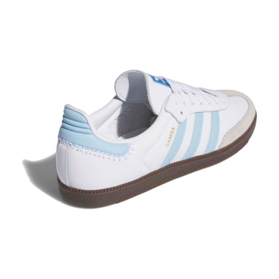 adidas Samba OG 'Cloud White Light Blue' JI2003 - Image 3