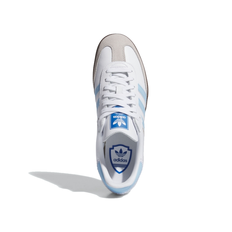 adidas Samba OG 'Cloud White Light Blue' JI2003 - Image 4