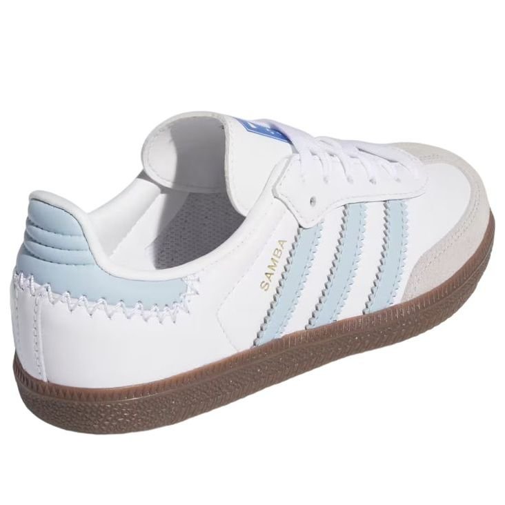 (PS) adidas Samba OG 'Cloud White Sky Blue' JI2010 - Image 4