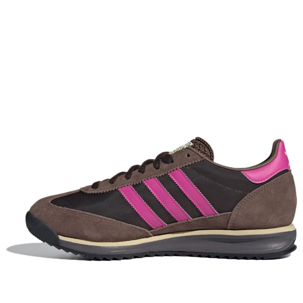 adidas Originals SL 72 RS 'Dark Brown Lucid Fuchsia' JI2494 - Image 2