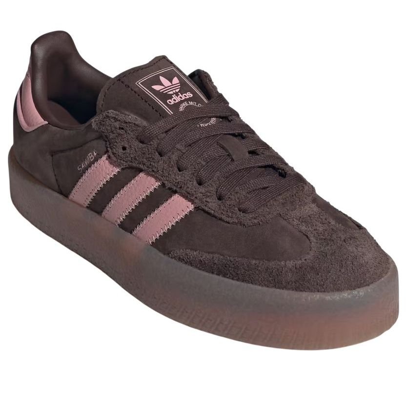 (WMNS) adidas Sambae 'Dark Brown Wonder Mauve' JI2744 - Image 3