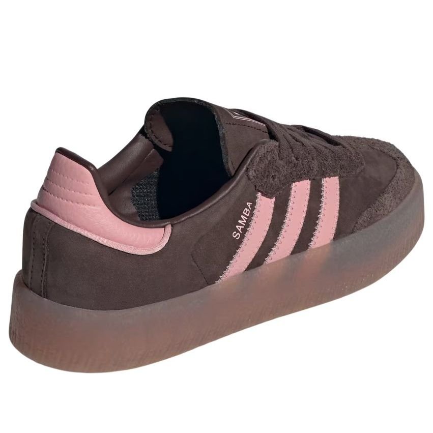 (WMNS) adidas Sambae 'Dark Brown Wonder Mauve' JI2744 - Image 4