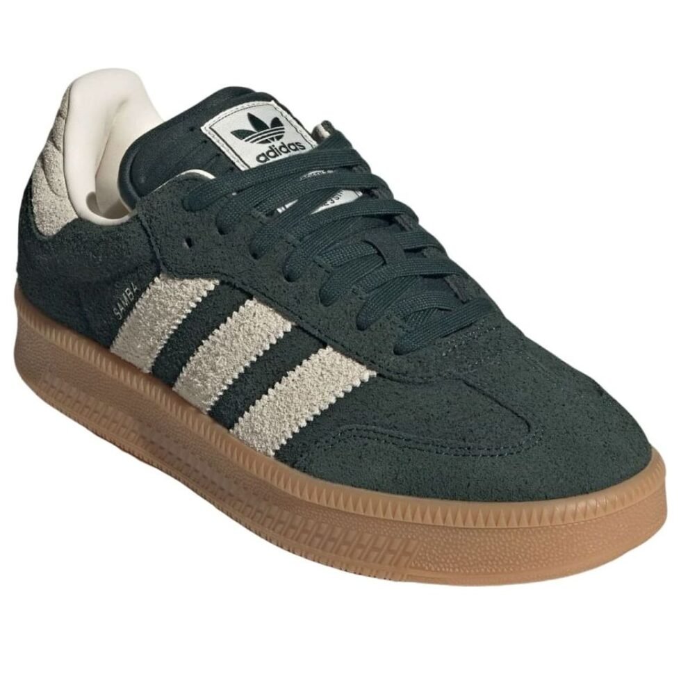 adidas Samba XLG 'Shadow Green Chalk White' JI3198 - Image 3