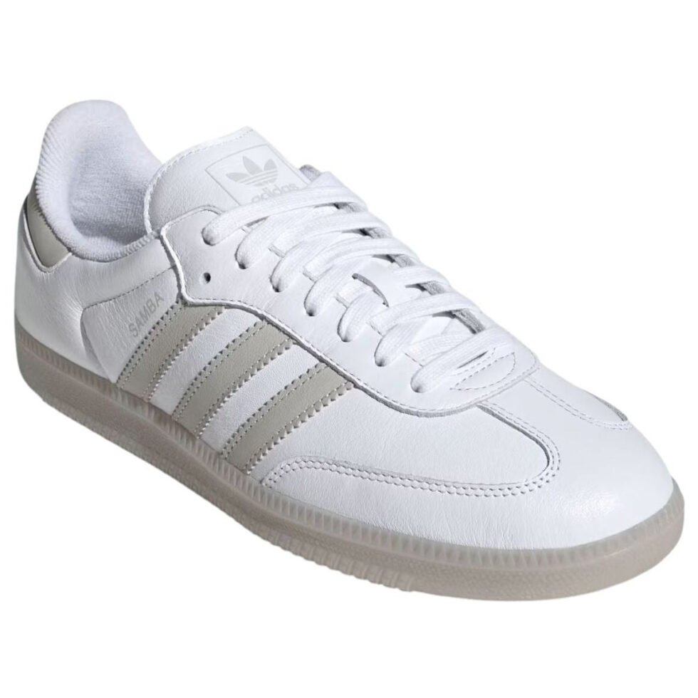 adidas Samba 'White Grey' JI3206 - Image 4