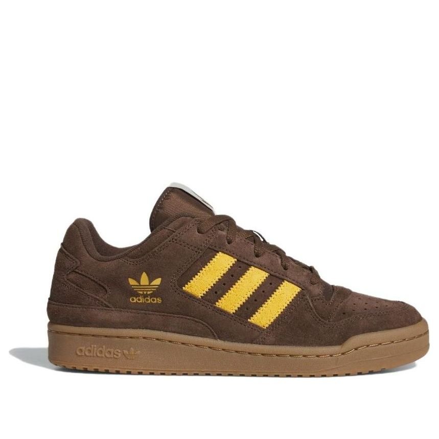adidas Forum Low CL 'Brown Preloved Yellow' JI3274 - Image 2