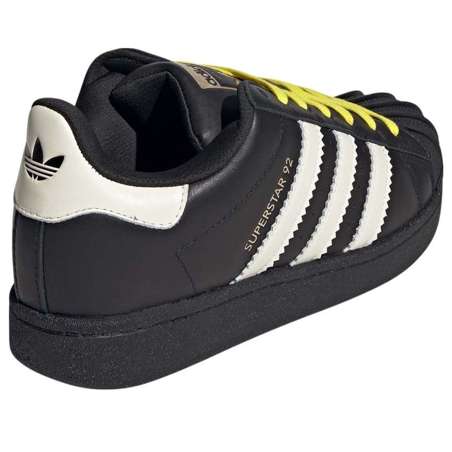 adidas x Pharrell Superstar 92 'Black' JI4267 - Image 4
