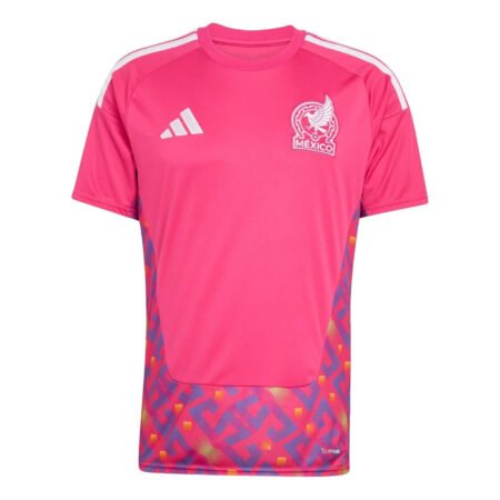 adidas Mexico 26 Home Goalkeeper Jersey Asia Sizing 'Team Real Magenta' JM8887