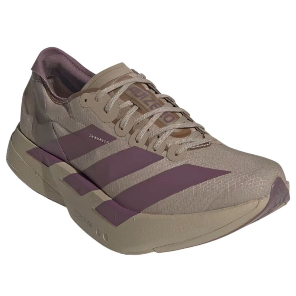 adidas Adizero Adios Pro 4 'Blanch Cargo Shadow Fig' JP6997 - Image 2