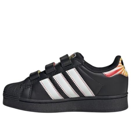 (PS) adidas Disney Superstar LED Light 'Black White'  JP8087