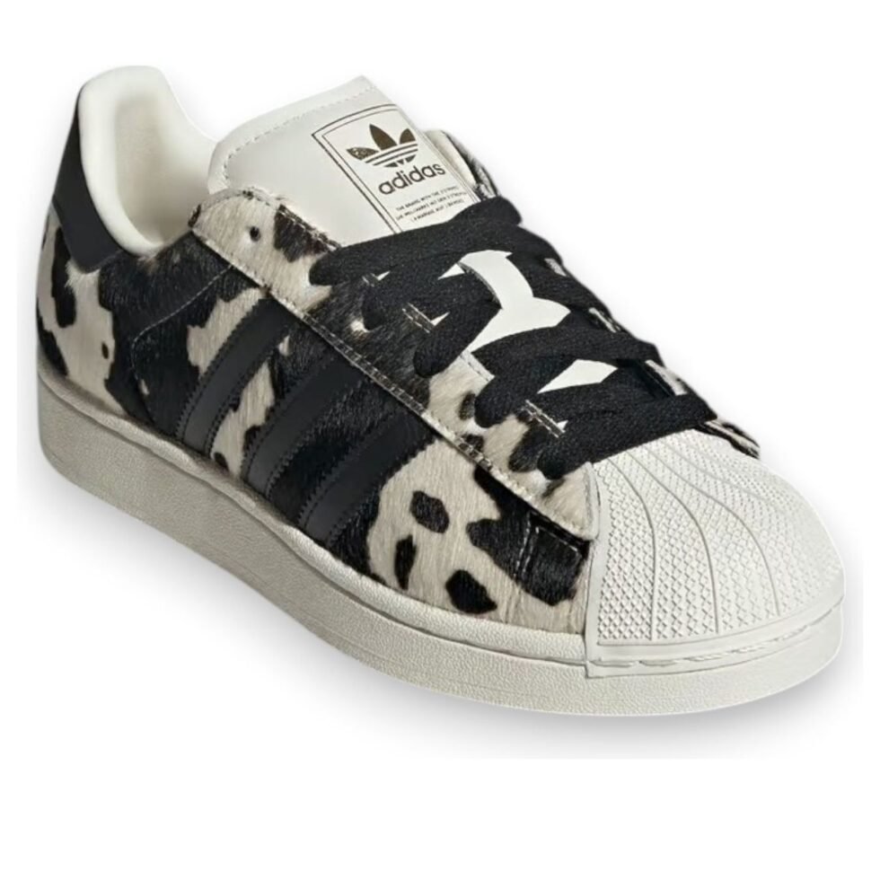(WMNS) adidas Superstar 'Cow Print' JP8164 - Image 2