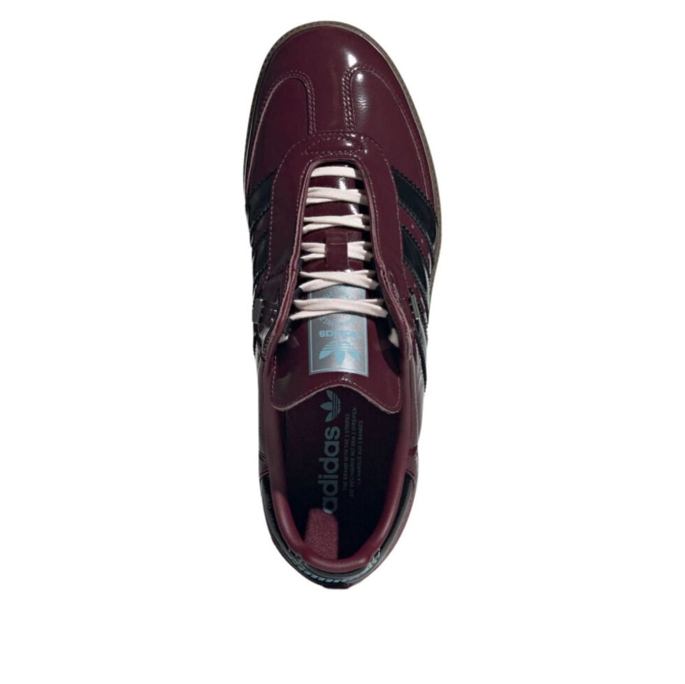 adidas Samba OG 'Maroon Black Patent' JQ0013 - Image 4