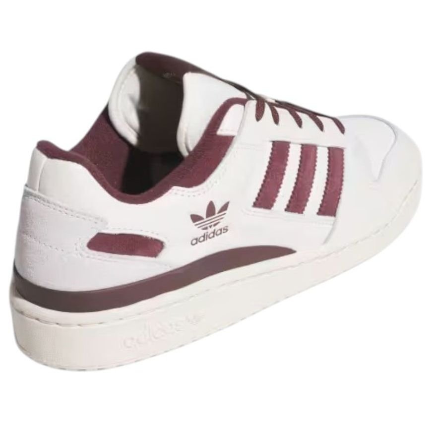 adidas Forum Low CL 'Cloud White Aurora Ruby' JQ0206 - Image 5