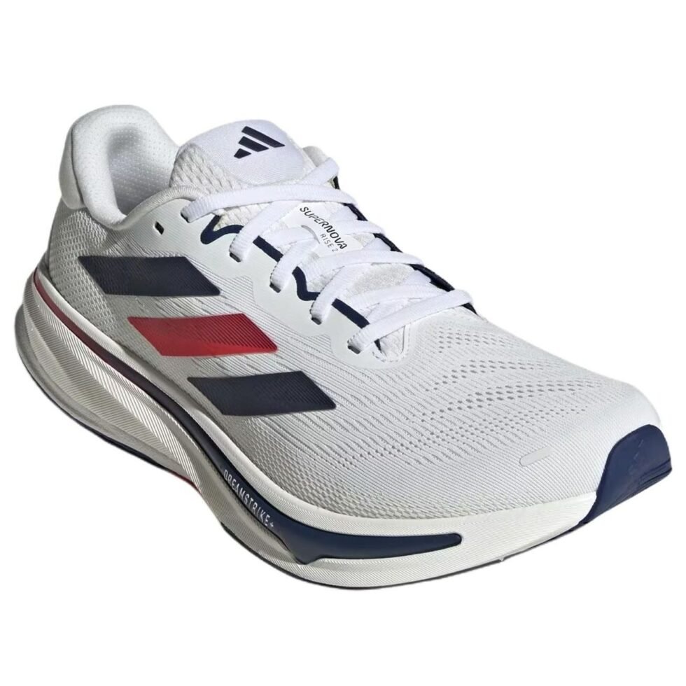 adidas Supernova Rise 2 'Cloud White Dark Blue Pure Ruby' JQ0523 - Image 4