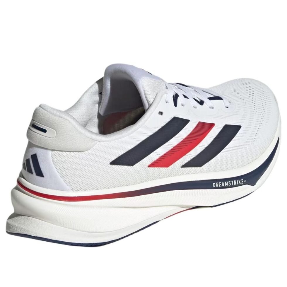 adidas Supernova Rise 2 'Cloud White Dark Blue Pure Ruby' JQ0523 - Image 5