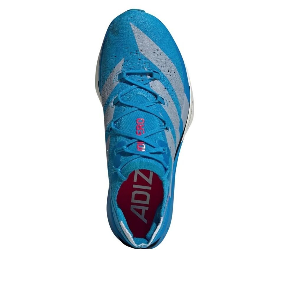 adidas Adizero Prime X3 Strung 'Solar Blue Silver Metallic' JQ0615 - Image 2
