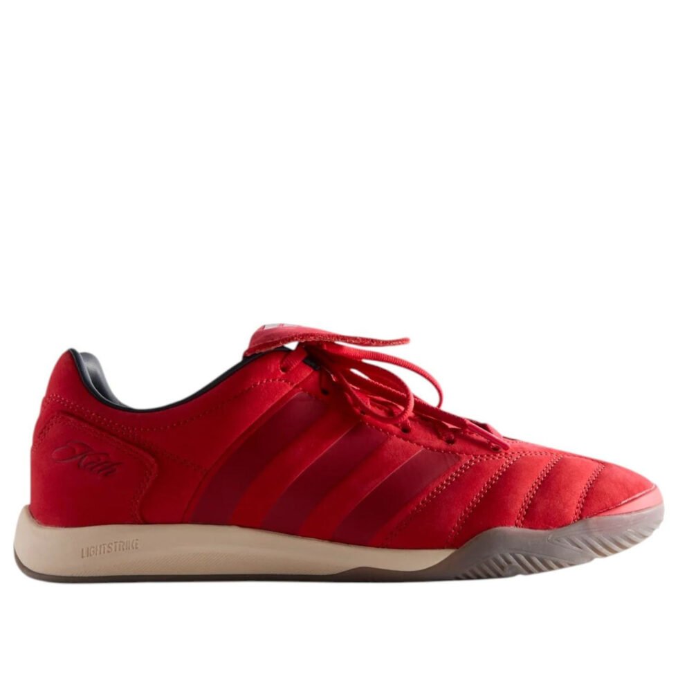 adidas x Kith Predator 2002 IC 'Red White' JQ1084 - Image 7