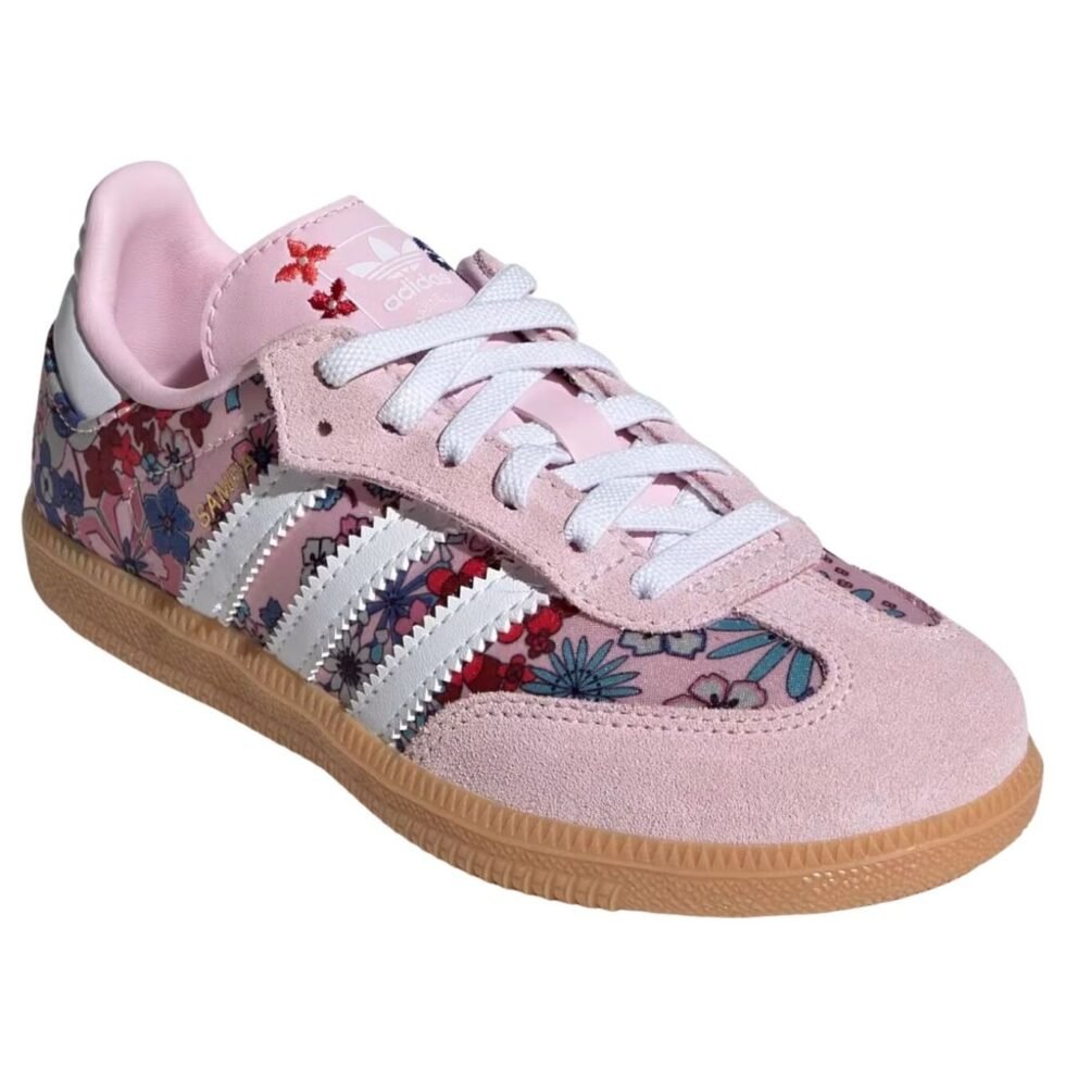 (PS) adidas Samba 'Liberty London Clear Pink Floral' JQ2007 - Image 2