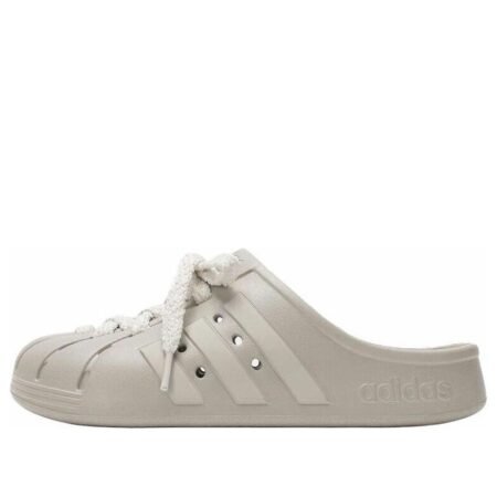 adidas Adilette Clogs Asia Sizing 'Grey' JQ2118
