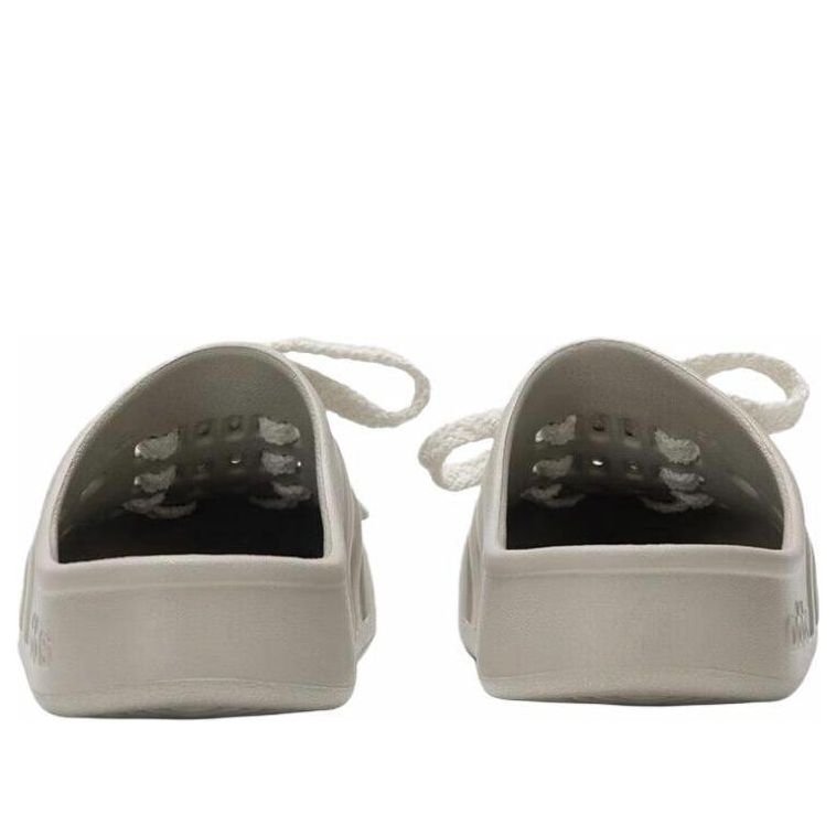 adidas Adilette Clogs Asia Sizing 'Grey' JQ2118 - Image 3