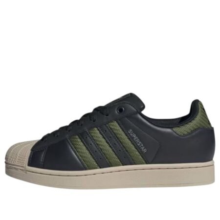 adidas Superstar II 'Black Tech Olive Wonder Beige' JQ3182