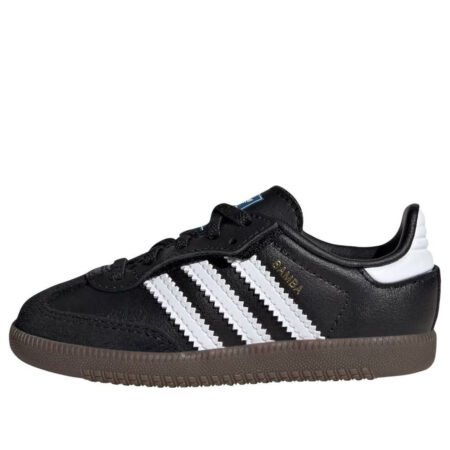 (TD) adidas Samba OG Elastic Lace 'Black White' JQ3192