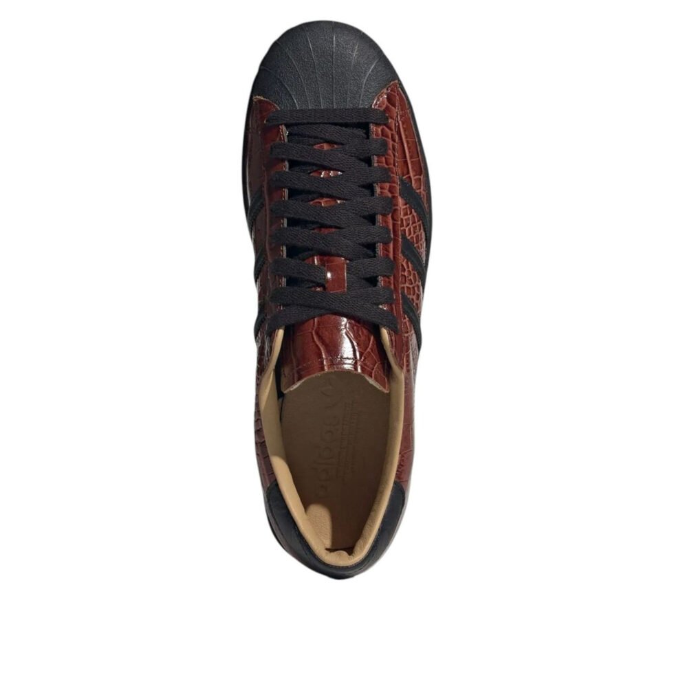 adidas Superstar Vintage 'Brown Croc' JQ3258 - Image 3