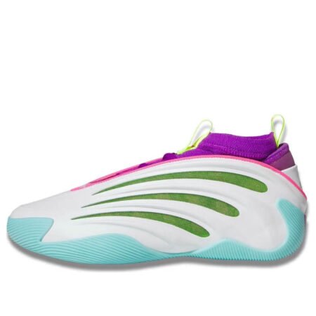 adidas x Jalen Williams Harden Vol. 9 'White Lucid Lime Pink' JQ4003