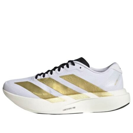 (WMNS) adidas Adizero Evo SL Woven 'White Gold Black' JQ4411